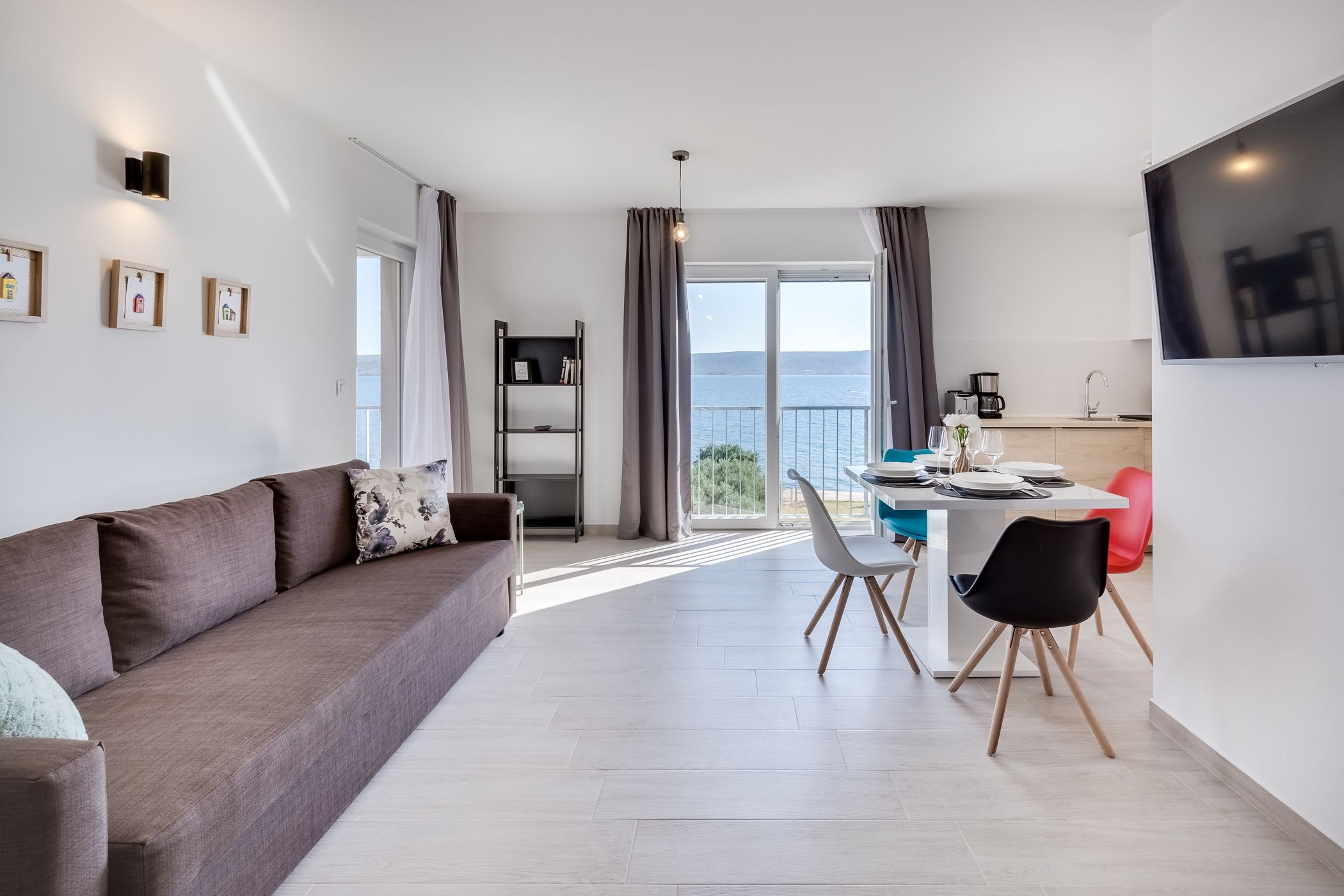 Villa Diana apartman 3 — dnevna zona